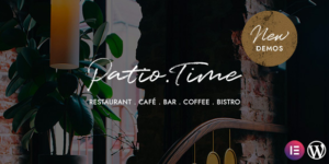 PatioTime - Restaurant WordPress Theme