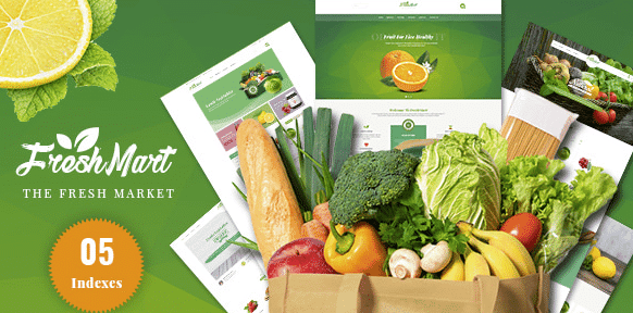 Freshmart - Organic, Fresh Food, Farm HTML Template 1 Freshmart - Organic, Fresh Food, Farm HTML Template