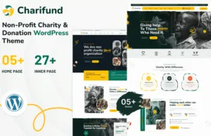 ChariFund - Charity & Donation Foundation WordPress Theme Multipurpose