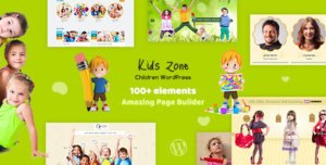 Kids Zone - Children WordPress Theme