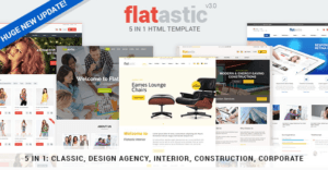 Flatastic - Premium Versatile HTML Template