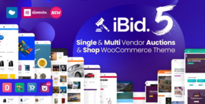 iBid - Multi Vendor Auctions WooCommerce Theme