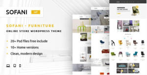Sofani - Furniture Store WooCommerce WordPress Theme