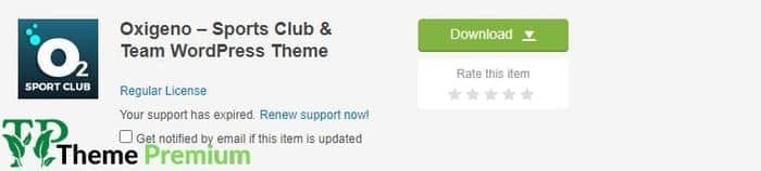 Oxigeno – Sports Club & Team WordPress Theme 2 Oxigeno – Sports Club & Team WordPress Theme - Image 2